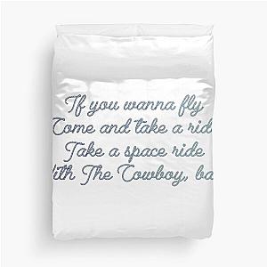 Space Cowboy - Nsync Lyrics Duvet Cover