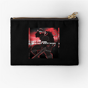 Nuclear Nightmare Post Apocalyptic Fear Nuclear Nightmare Zipper Pouches