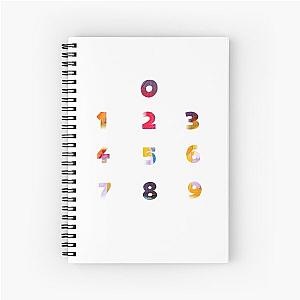 numberblocks Spiral Notebook