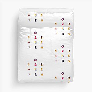 numberblocks Duvet Cover