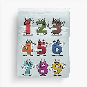 Funny Kids Numberblocks Duvet Cover