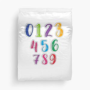 Numberblocks - Funny Numbers for kids Duvet Cover