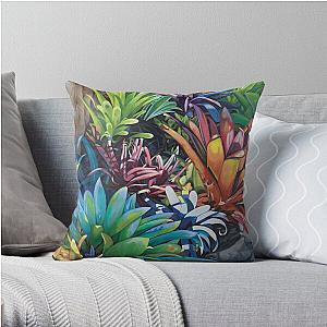 Bromeliad Oasis 2 Throw Pillow RB1412