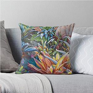 Bromeliad Oasis 1 Throw Pillow RB1412