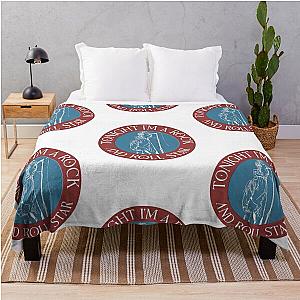 Oasis Rock and roll star Throw Blanket RB1412