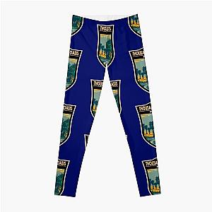 Thousand Palms Oasis Preserve California Badge Leggings RB1412