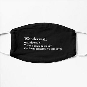 Wonderwall by Oasis Black Flat Mask RB1412