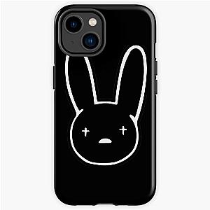 Bad Bunny Oasis LogoWhite on Black iPhone Tough Case RB1412