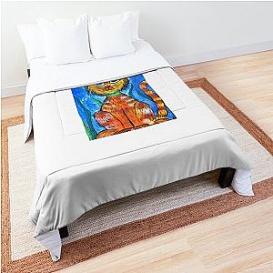 Catty Painting By Sea Oceano Artist. Comforter