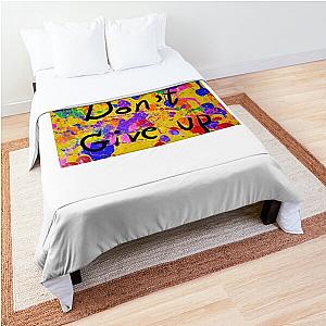 Don't Give Up Painting By Sea Oceano Artist Comforter