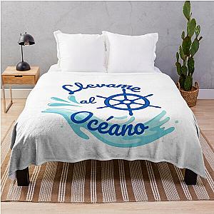 llevame al oceano. Take Me To The Ocean  Throw Blanket