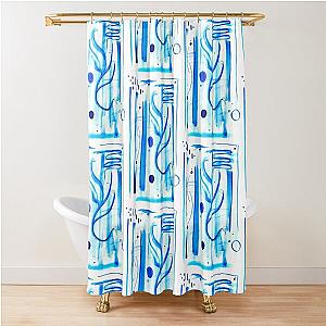 Oceano III Shower Curtain