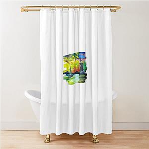 Lighthouse2 Painting By Sea Oceano Artist. Shower Curtain