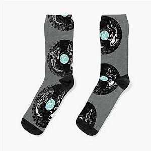 oceano num vinyl Socks