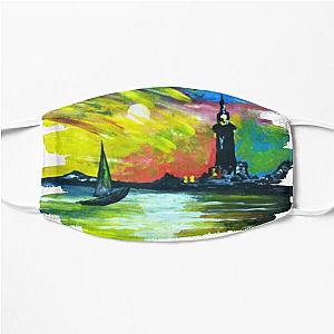 Lighthouse2 Painting By Sea Oceano Artist. Flat Mask