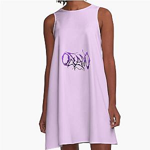 oceano deathcore band logo A-Line Dress