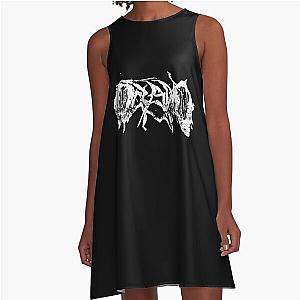 Oceano black A-Line Dress