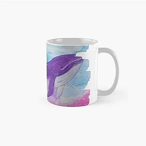 Whale Painting By Sea Oceano Artist. Classic Mug