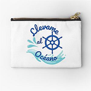 llevame al oceano. Take Me To The Ocean  Zipper Pouch