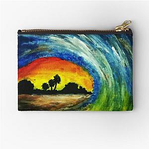 Ocean Painting By Sea Oceano Artist. Zipper Pouch