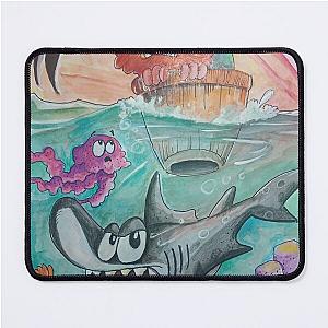 Oceano and pirat  Mouse Pad