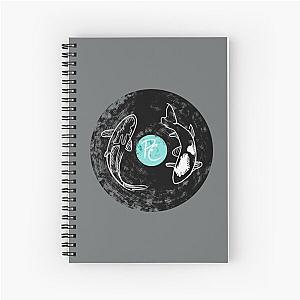 oceano num vinyl Spiral Notebook