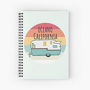 Camping Oceano, California Spiral Notebook