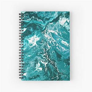 Ola del Oceano Spiral Notebook