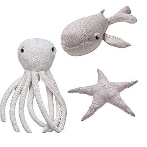 Octopus Whale Starfish Sea Star Style Sofa Pillow Bed Cushion Plush Toy Stuffed Doll  AL0202