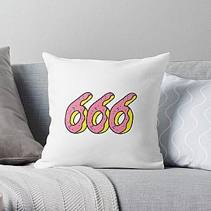 Odd Future logo 666 Throw Pillow RB2709