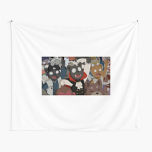 Odd Taxi Anthropomorphic World Odd Taxi Tapestries