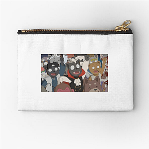 Odd Taxi Anthropomorphic World Odd Taxi Zipper Pouches