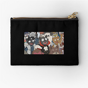 Odd Taxi Anthropomorphic World Odd Taxi Zipper Pouches