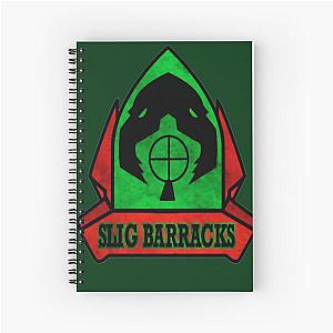 Oddworld - Slig Barracks Logo Spiral Notebook