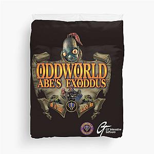 Oddworld  logo Duvet Cover