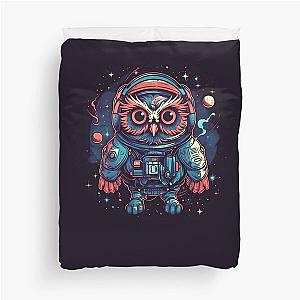 OddWorld Owls: Spacewalk Duvet Cover