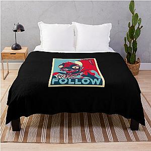 Oddworld Abe Follow Essential T-Shirt Throw Blanket