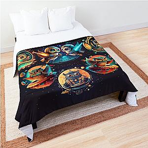 OddWorld Owls : Space Flock Comforter