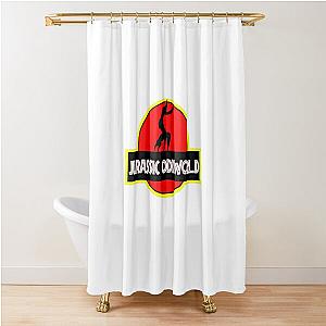 Jurassic Oddworld Shower Curtain