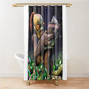 Oddworld Shower Curtain