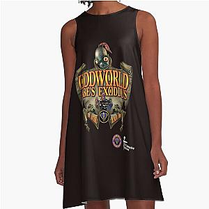 Oddworld  logo A-Line Dress