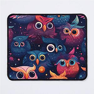 OddWorld Owls: Space Faces 03 Mouse Pad