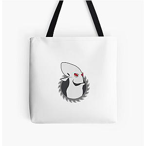 Oddworld White Glukkon Logo All Over Print Tote Bag