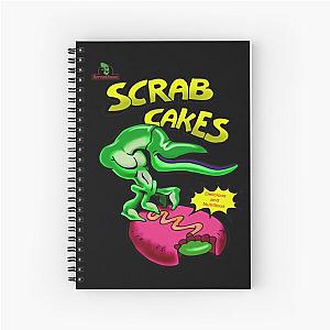 Oddworld  Scrab Cakes Spiral Notebook