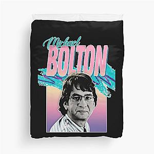 Office Space T-ShirtMichael Bolton - Office Space Aesthetic 90s Design T-Shirt-by DankFutura- Duvet Cover