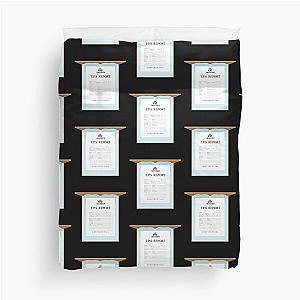 TPS reports with a cover sheet, Office Space Duvet Cover