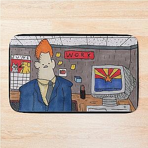 office space Bath Mat