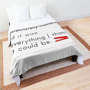 Office Space Quote Comforter