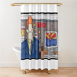 office space Shower Curtain