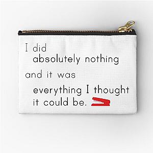 Office Space Quote Zipper Pouch